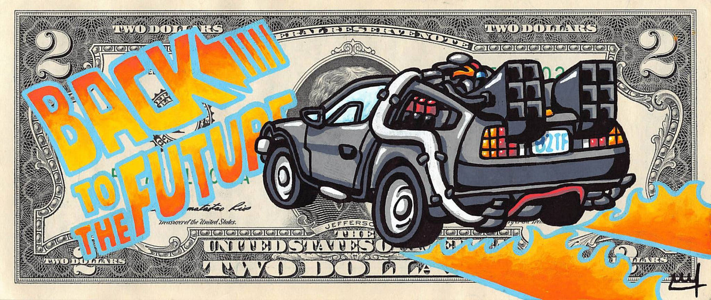 Back 2 the Future by Nathan Wegner (Wegs) - Signature Fine Art