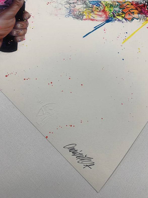 Color Your Love (Limited Edition Print) by Onemizer - Signature Fine Art