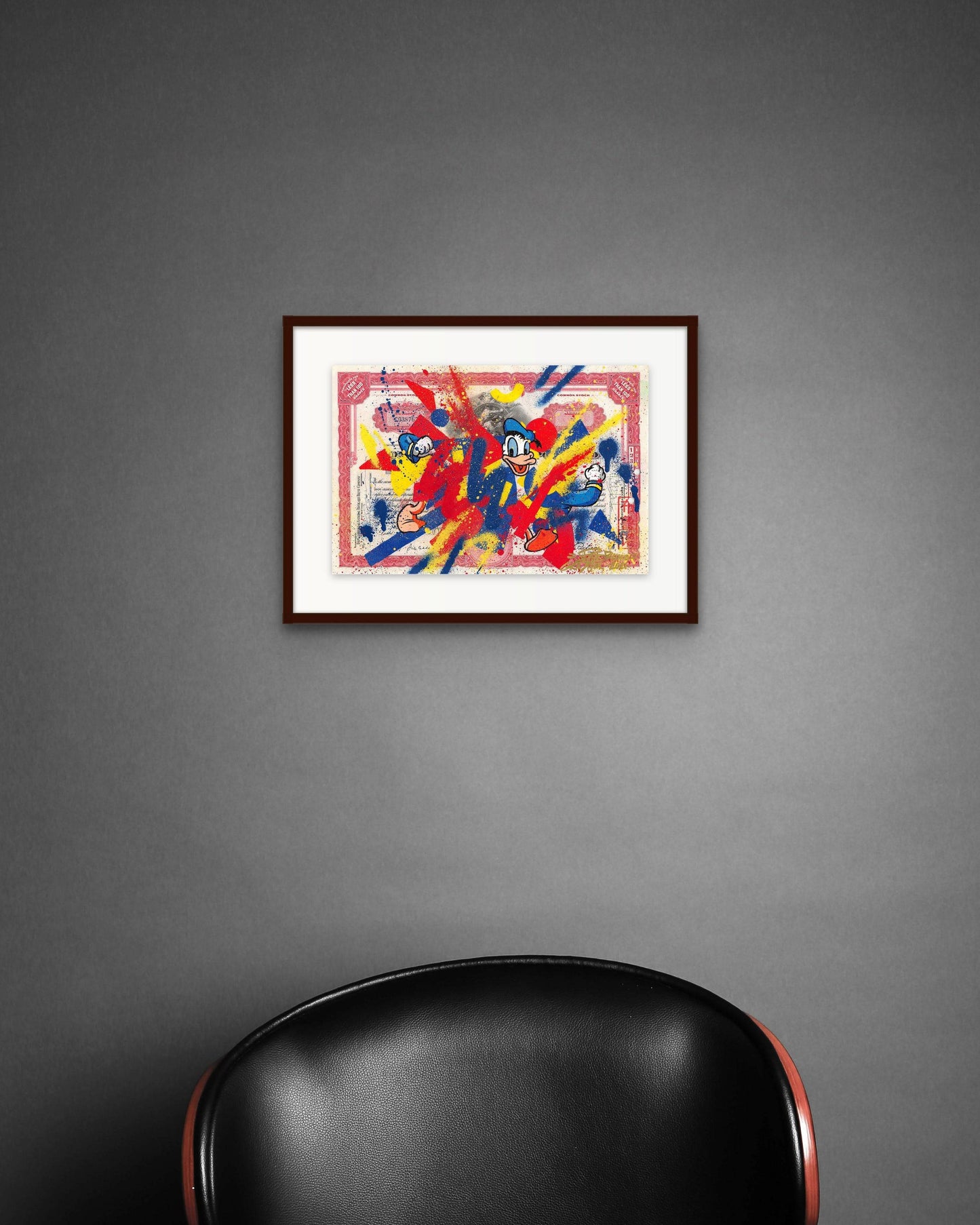 Donald X Picasso by Brunograffer - Signature Fine Art