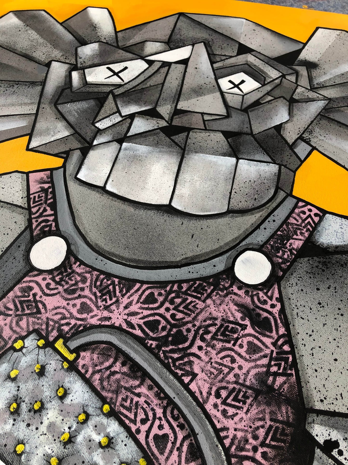 La vie en Kaws by Aket - Signature Fine Art