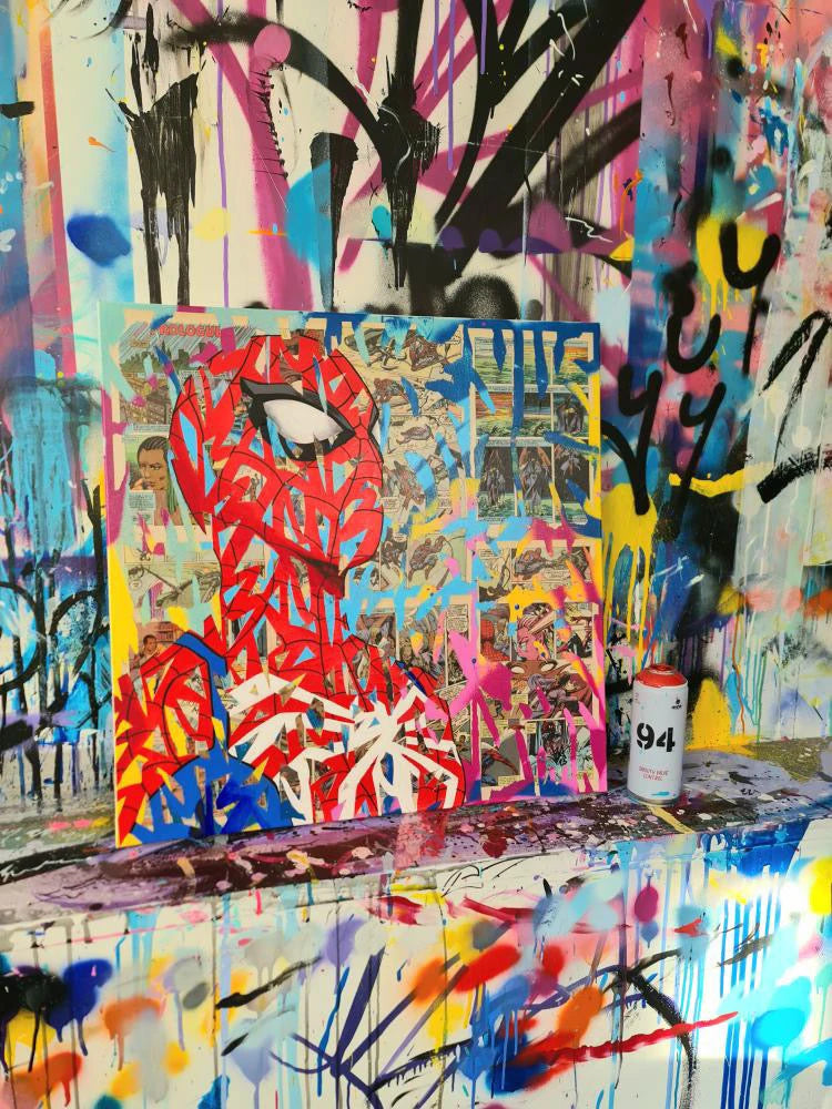 Spider-man II by Yoann Bonneville by Yoann Bonneville - Signature Fine Art