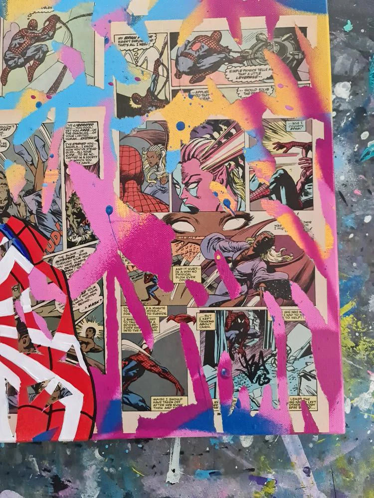 Spider-man II by Yoann Bonneville by Yoann Bonneville - Signature Fine Art