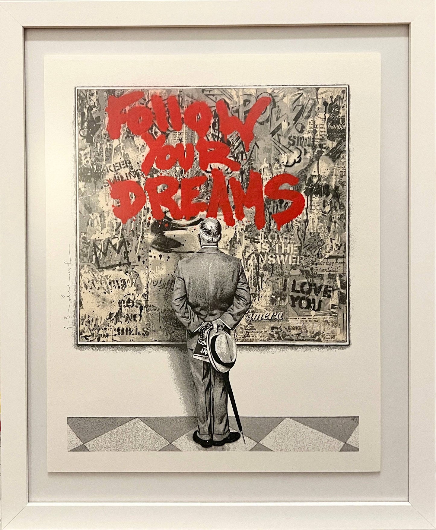 Street Connoisseur
 (Artist Proof) by Mr. Brainwash - Signature Fine Art