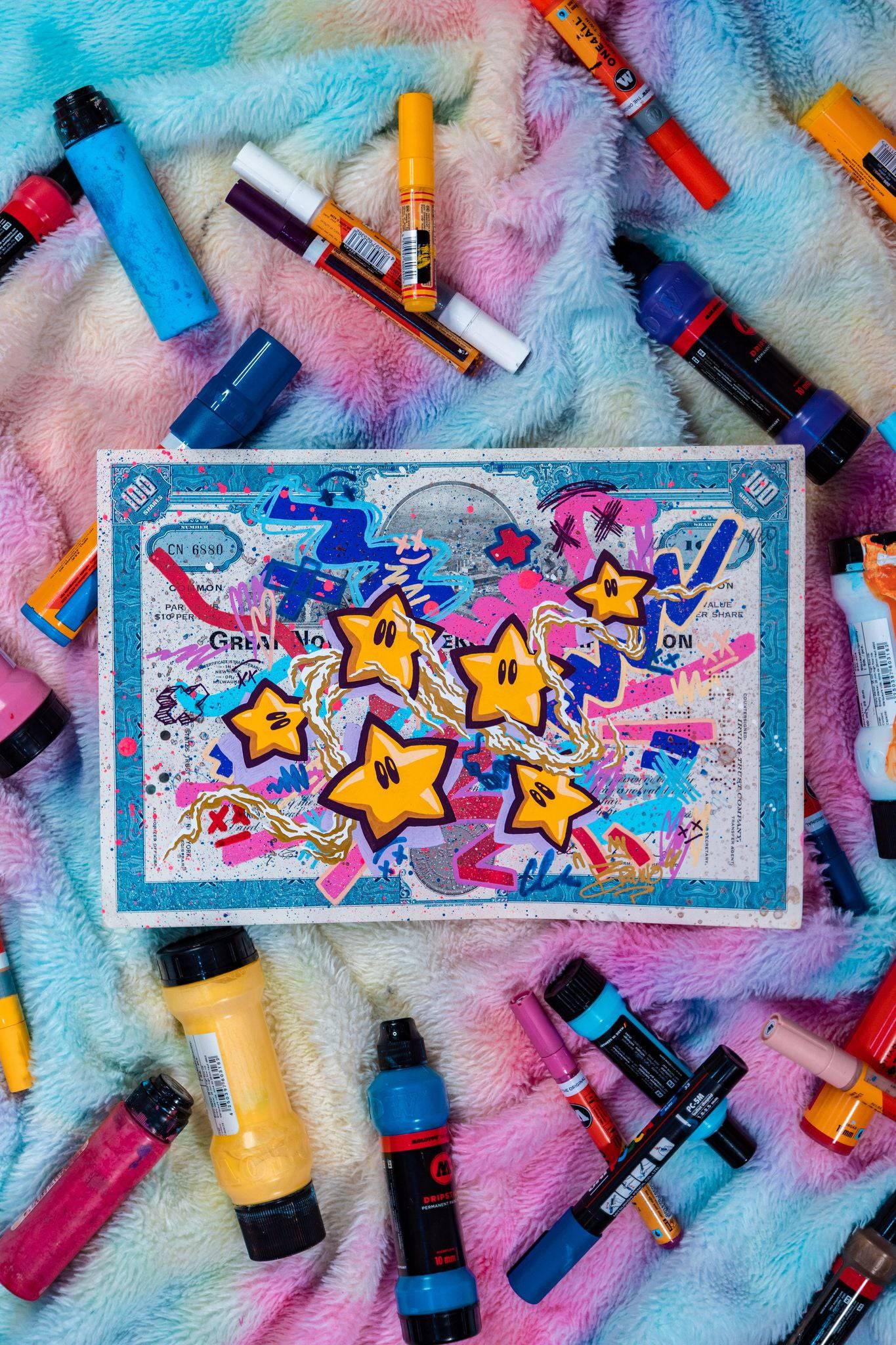 Super étoile by Brunograffer - Signature Fine Art