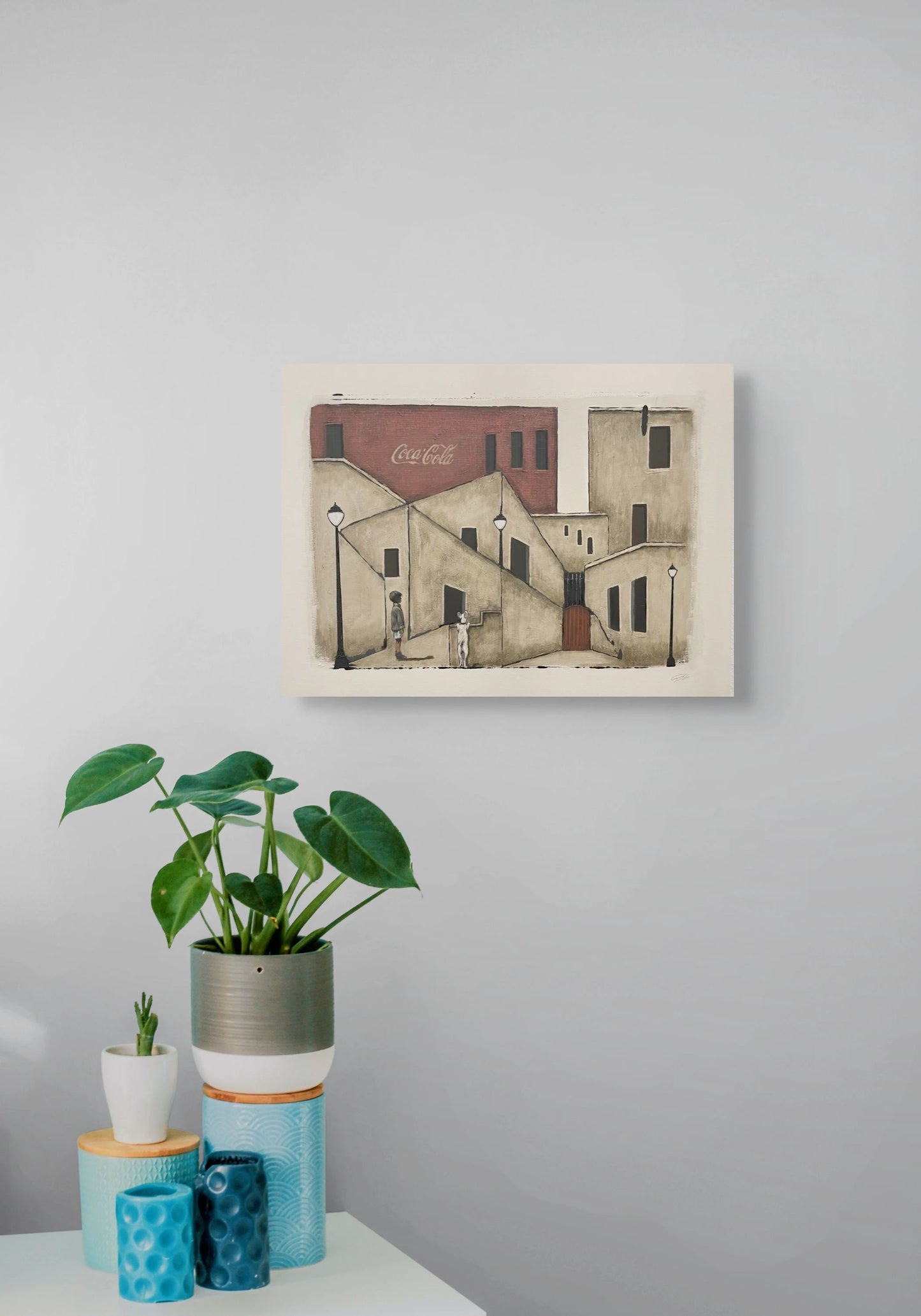 The Boy and his stray dog Carmen Carpena