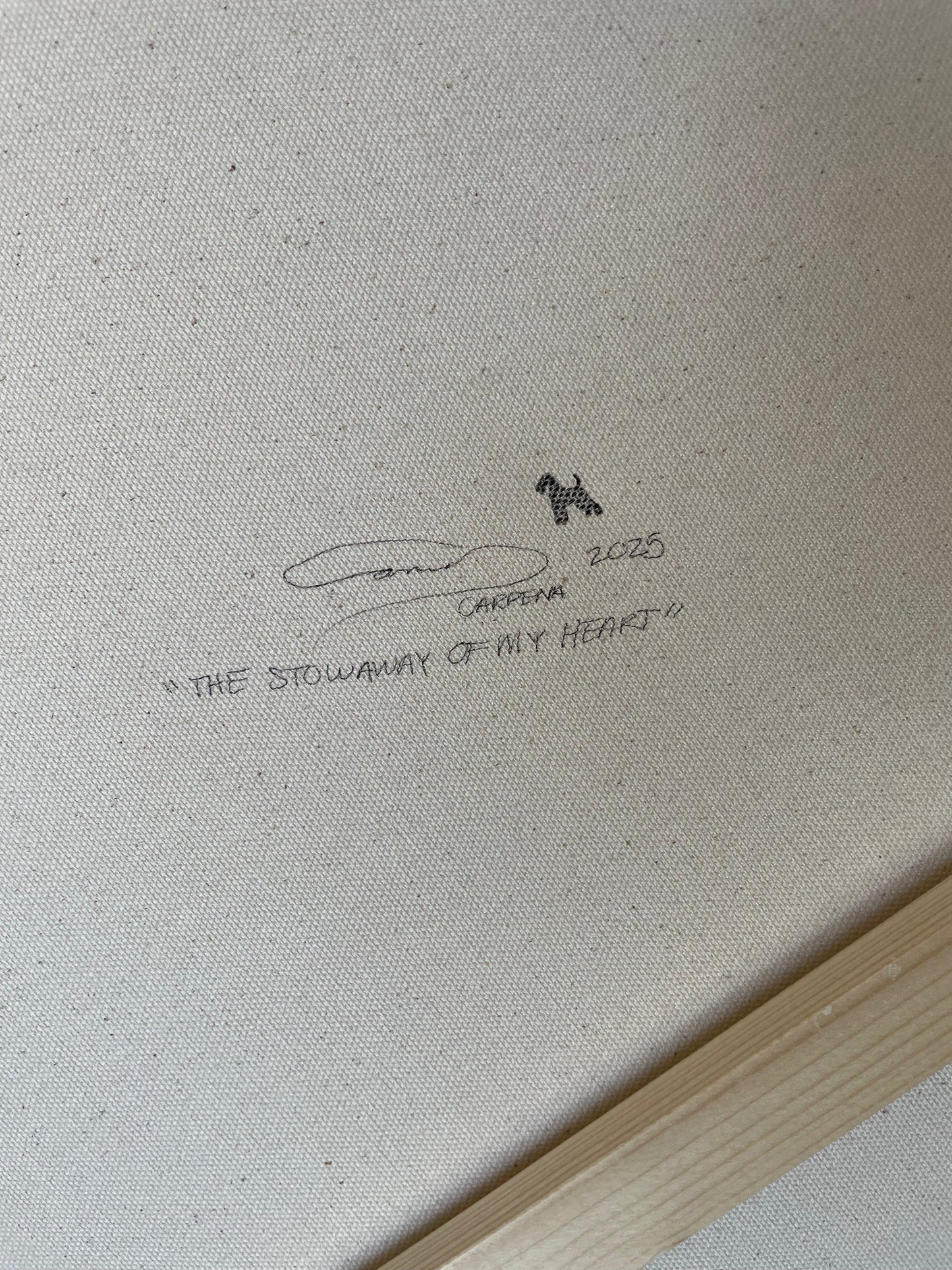 The Stowaway in my heart Carmen Carpena