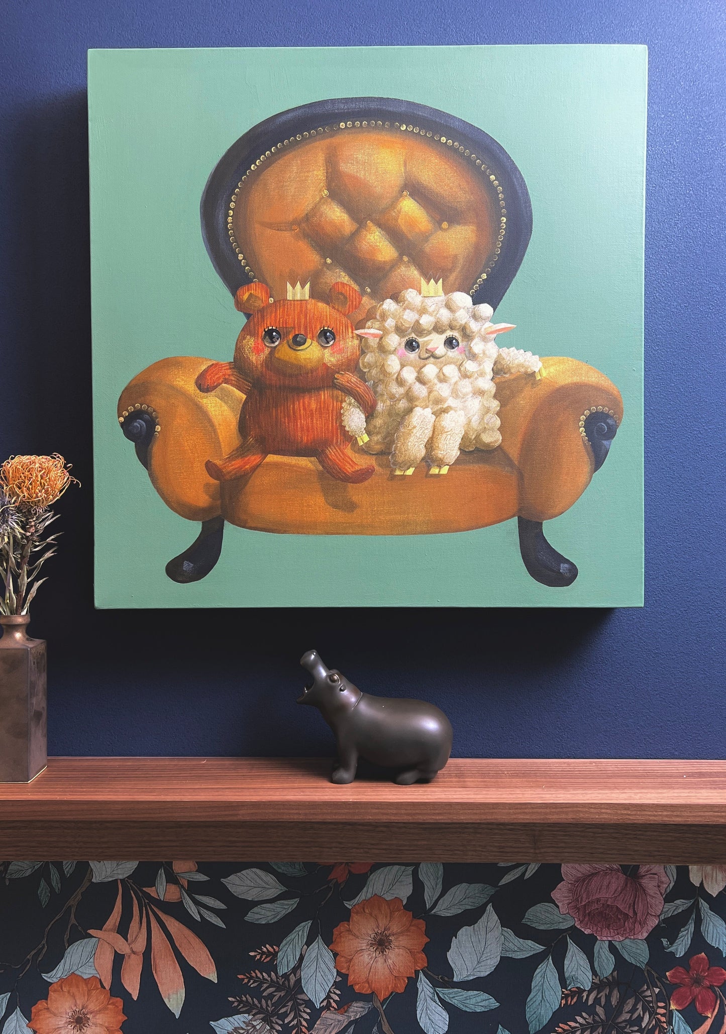 The Two Kings by Akio Harada by Akio Harada - Signature Fine Art