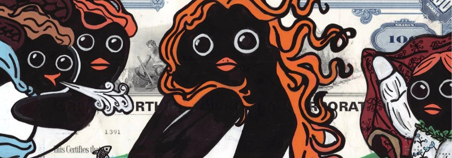 Eva Goubin's famous creation Penguino