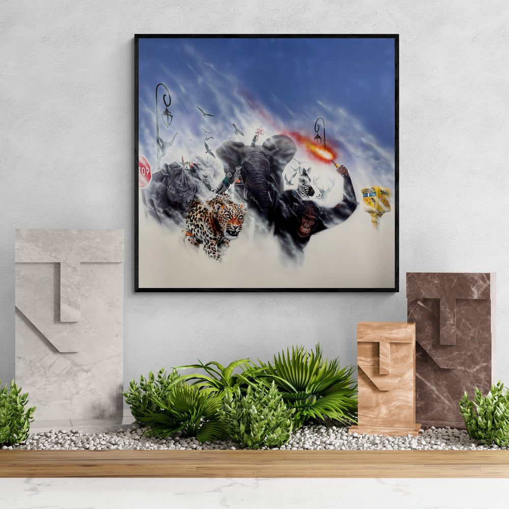 
                  
                    Animal Kingdom by Onemizer by Onemizer - Signature Fine Art
                  
                