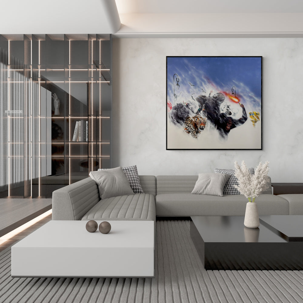 
                  
                    Animal Kingdom by Onemizer by Onemizer - Signature Fine Art
                  
                