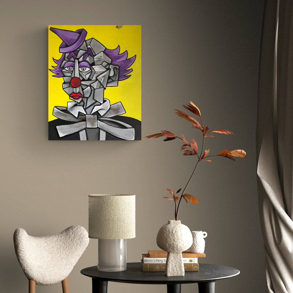 
                  
                    Avant tu riais (Hommage à Bernard Buffet ) by Aket - Signature Fine Art
                  
                