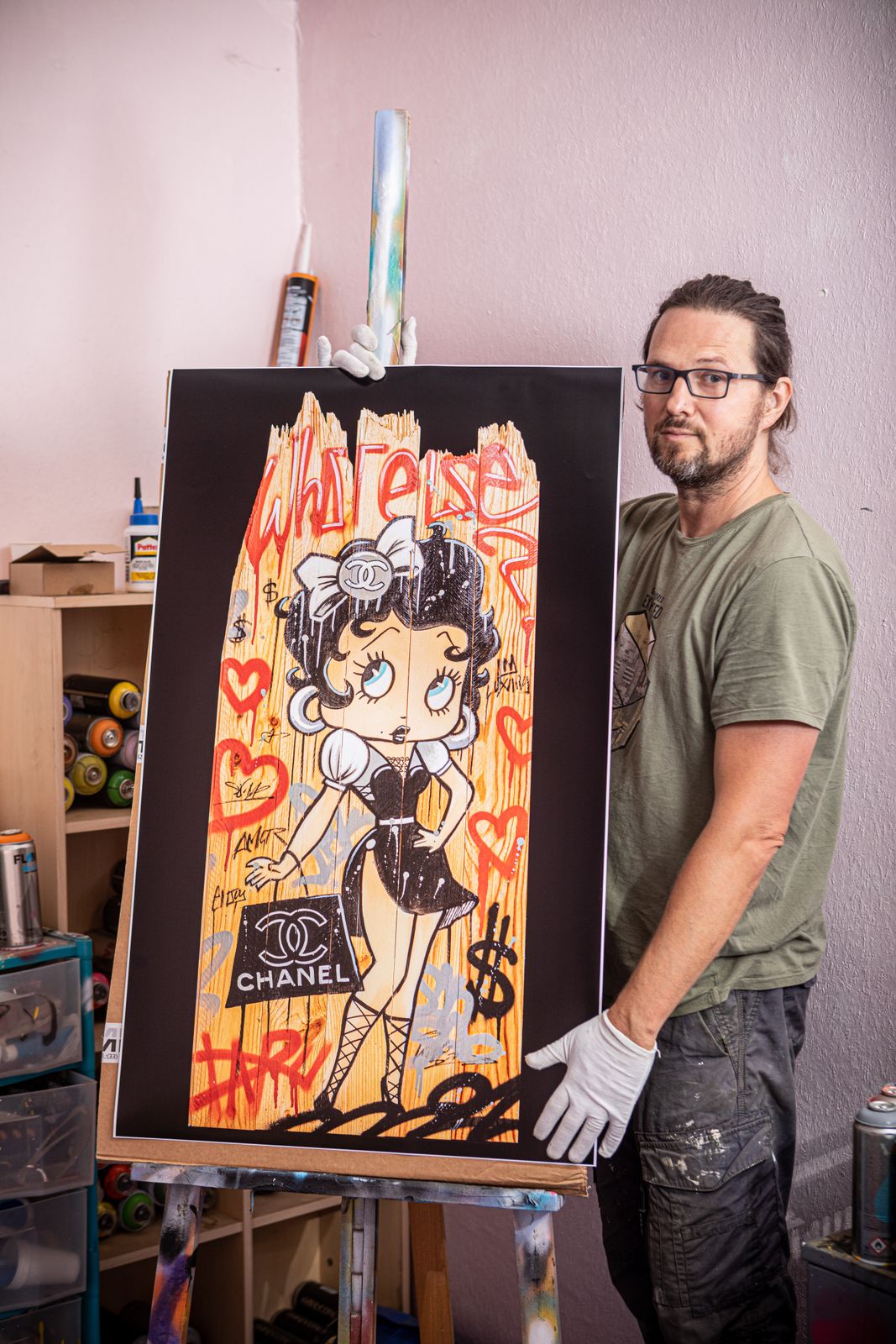 Betty Amor by Daru (Limited Edition Print) by Daru - Signature Fine Art