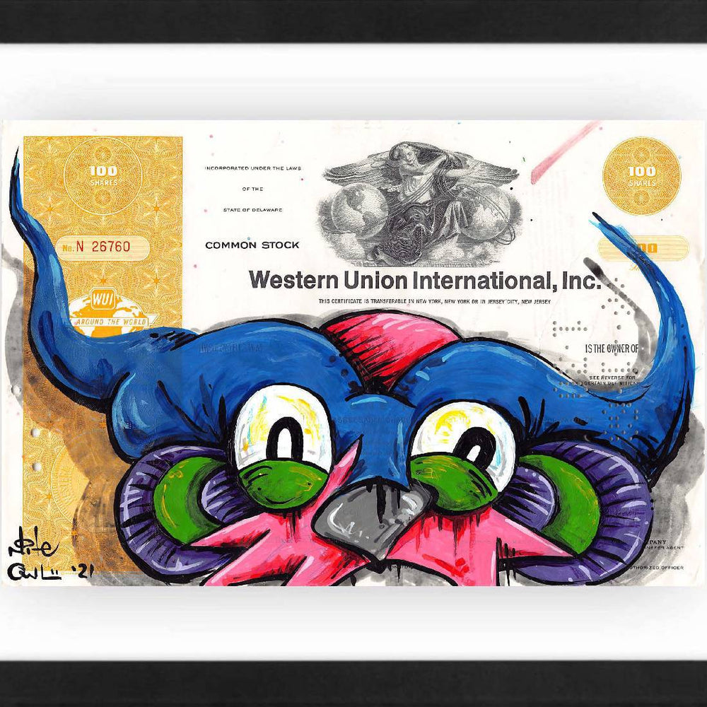 
                  
                    Blue WU Owl by Nite Owl - Signature Fine Art
                  
                