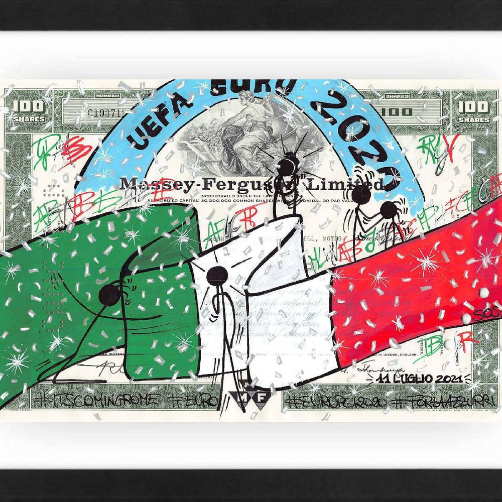 Campioni d'Europa by SOS (Save Our Souls) - Signature Fine Art