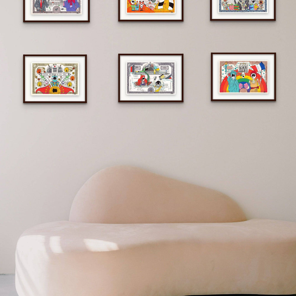 
                  
                    Dessine moi un serpent by Glauc’ - Signature Fine Art
                  
                