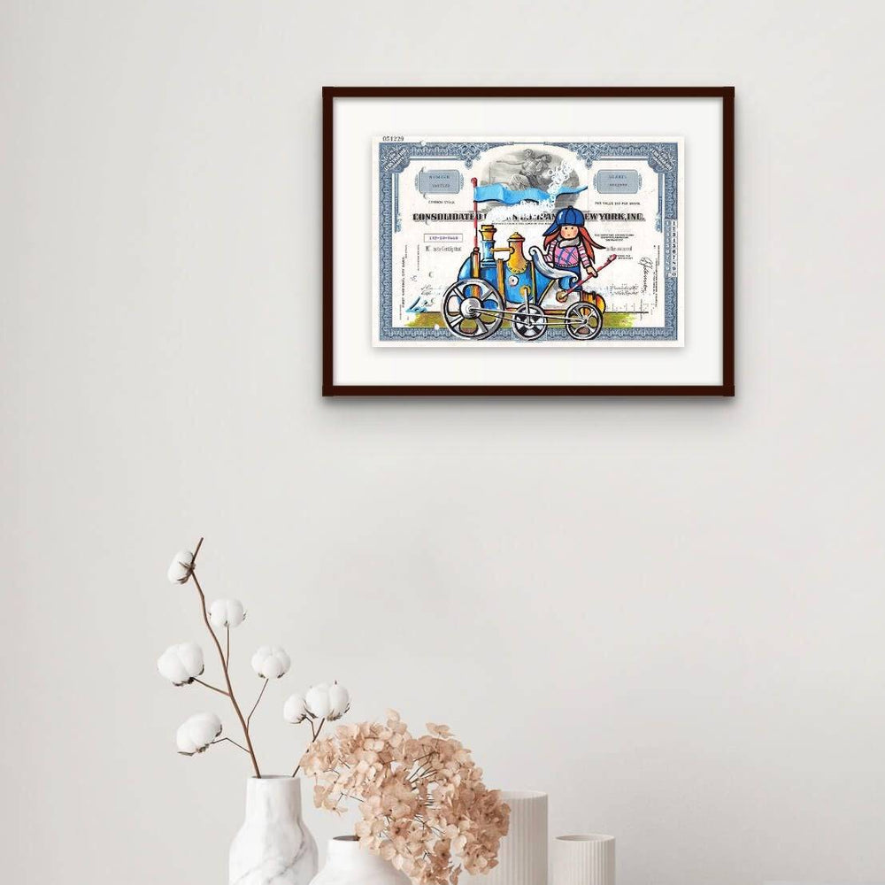 
                  
                    Dream Train by Tina Loiodice - Signature Fine Art
                  
                
