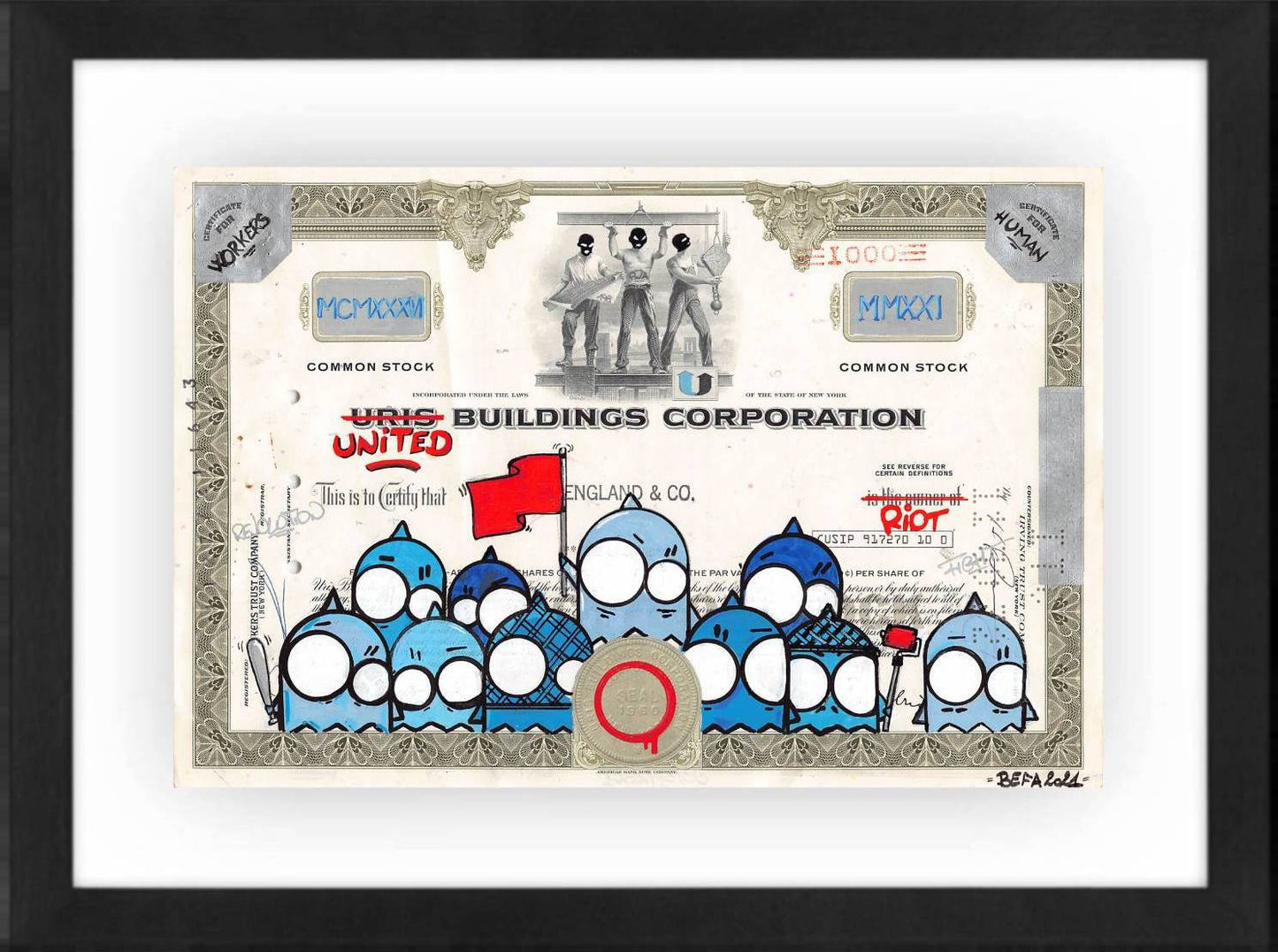 El Pueblo Unido by Befa - Signature Fine Art