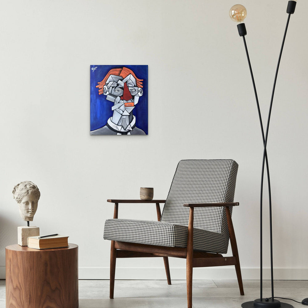 
                  
                    Enjoy the silence ( Hommage à Bernard Buffet ) by Aket - Signature Fine Art
                  
                