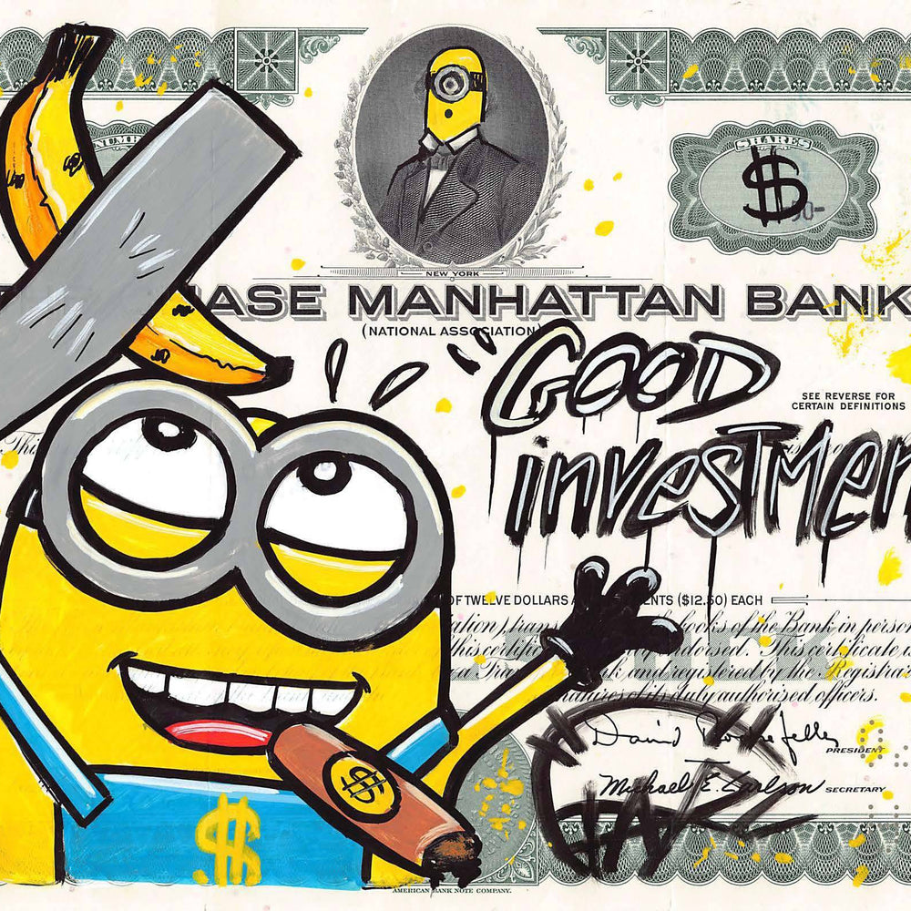 Good Investment! by Daru - Signature Fine Art