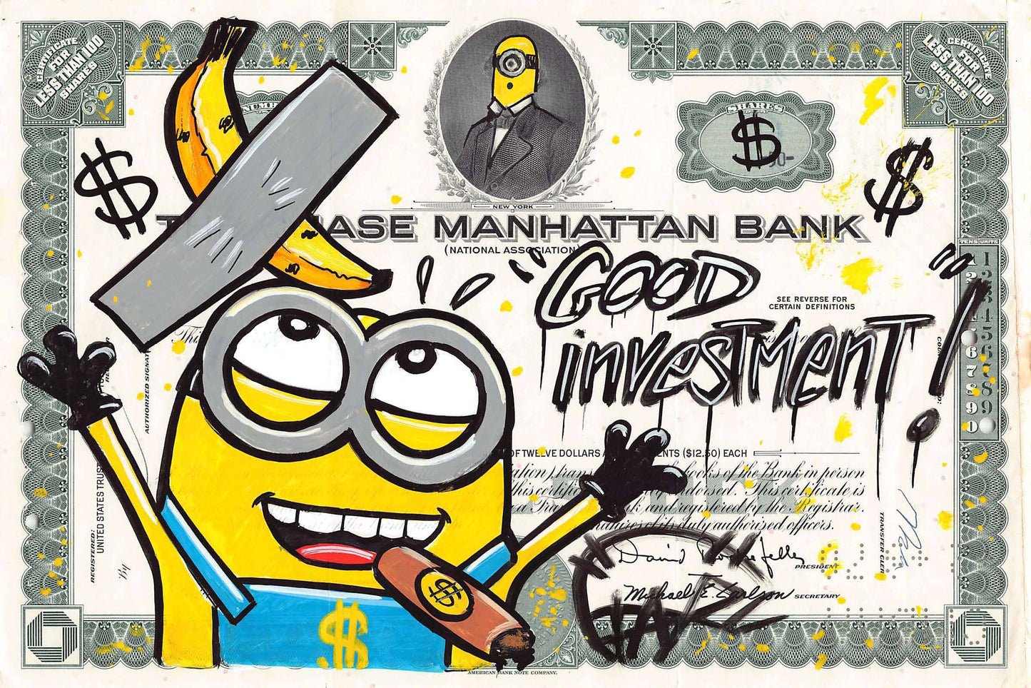 Good Investment! by Daru - Signature Fine Art