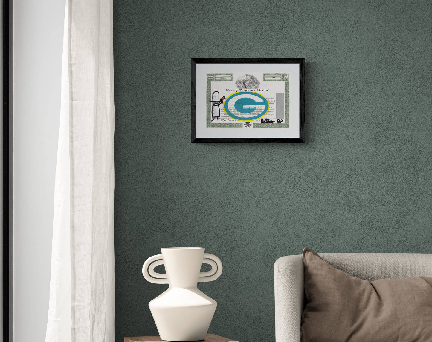 Green Bay Packers by Botero Pop - Signature Fine Art