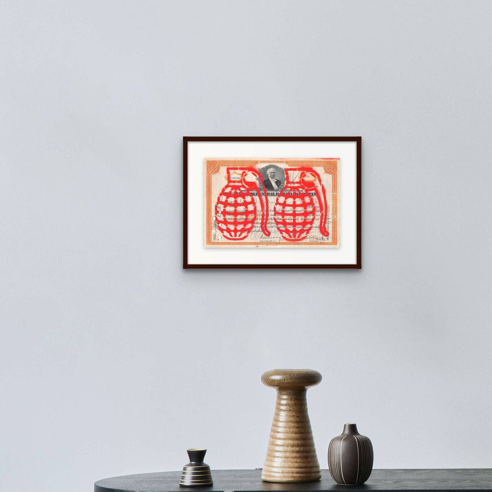 
                  
                    Grenades by Willy B - Signature Fine Art
                  
                