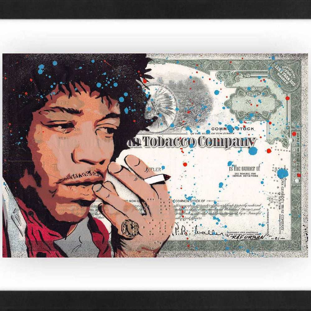 Hendrix by Raf Urban - Signature Fine Art
