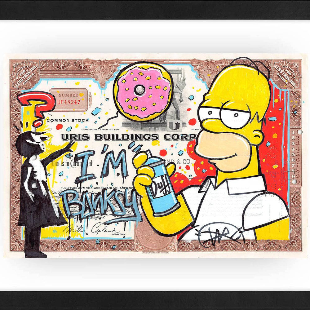 I'm Banksy! by Daru - Signature Fine Art