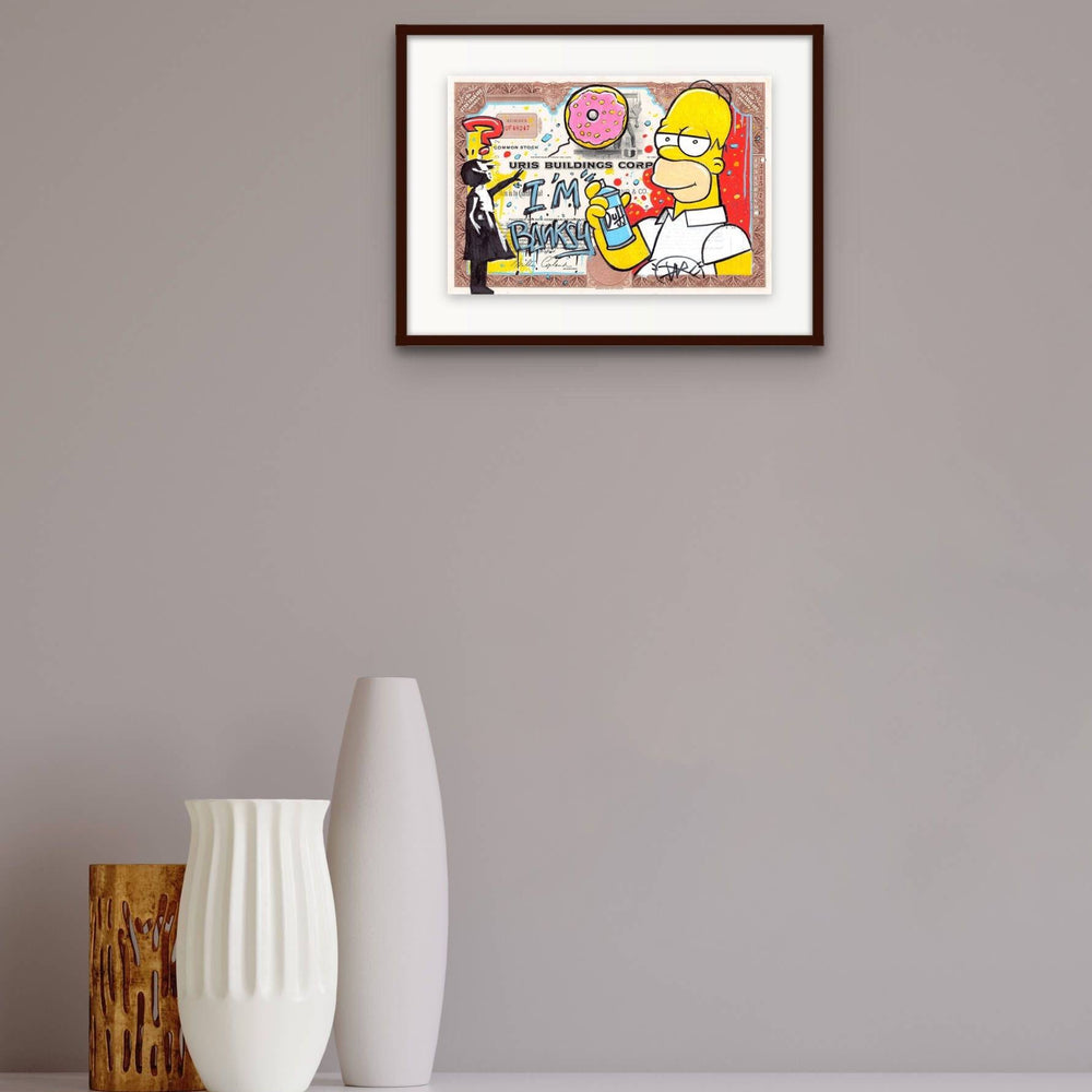 
                  
                    I'm Banksy! by Daru - Signature Fine Art
                  
                