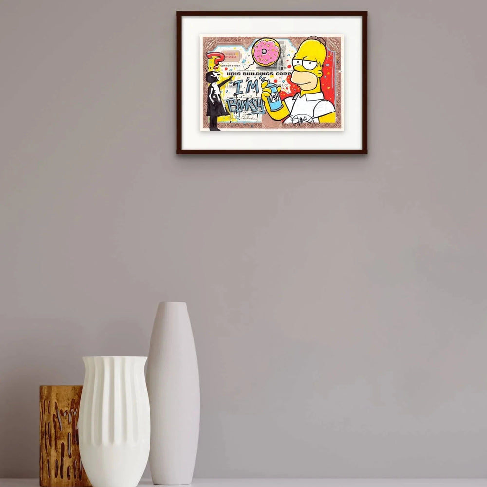 
                  
                    I'm Banksy! by Daru - Signature Fine Art
                  
                
