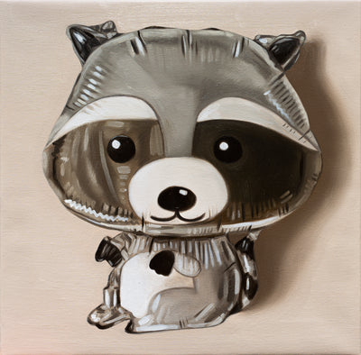 Raccoon by Ian Bertolucci by Ian Bertolucci - Signature Fine Art