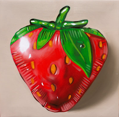 Strawberry by Ian Bertolucci by Ian Bertolucci - Signature Fine Art