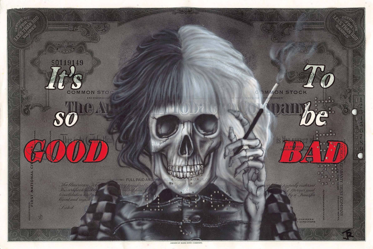 It's good to be bad by Jessica Renault jrbrush - Signature Fine Art
