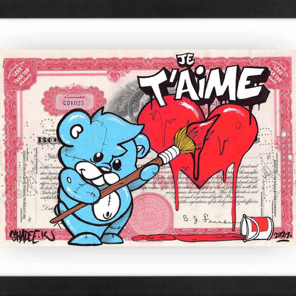 
                  
                    Je t'aime by Kevin Shadee by Kevin Shadee - Signature Fine Art
                  
                