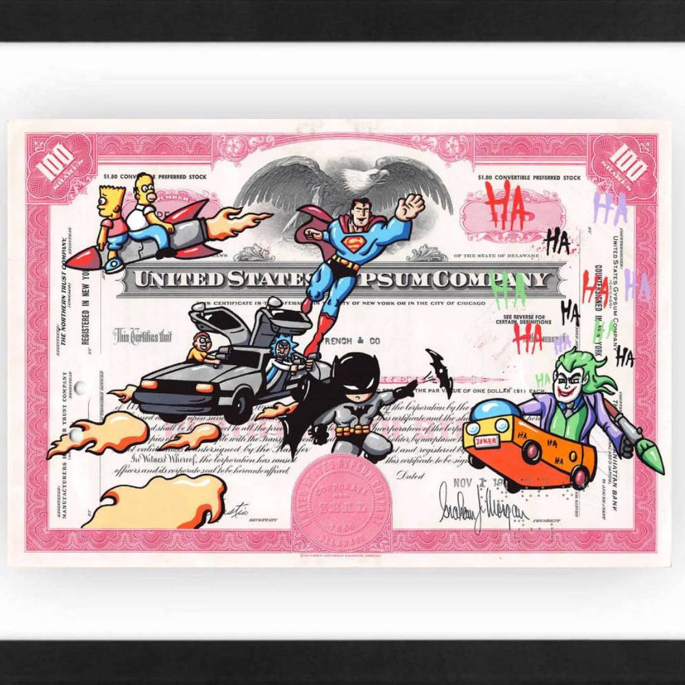Joker VS The Crew by Nathan Wegner (Wegs) - Signature Fine Art