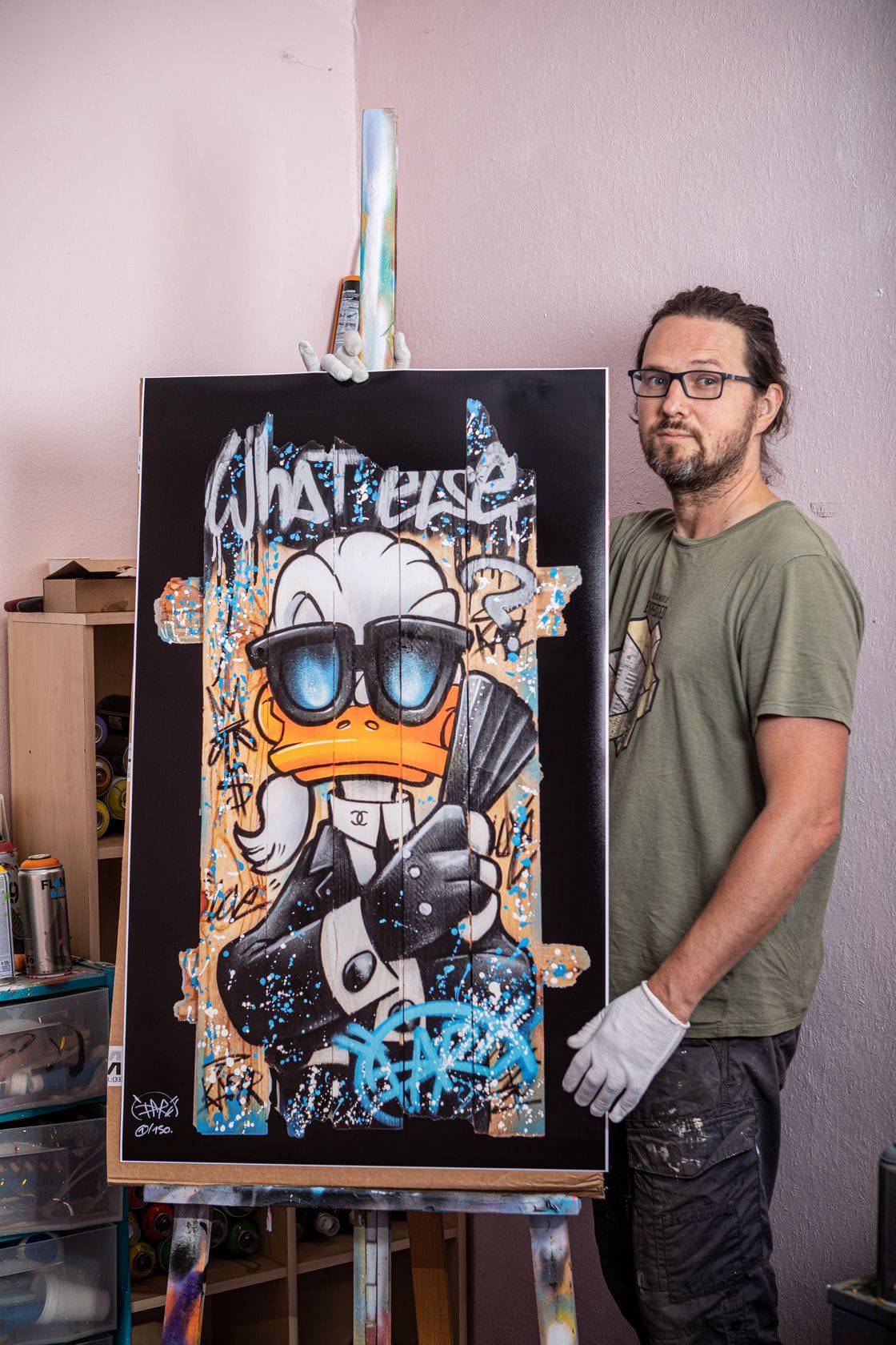 Karl Forever by Daru - Signature Fine Art