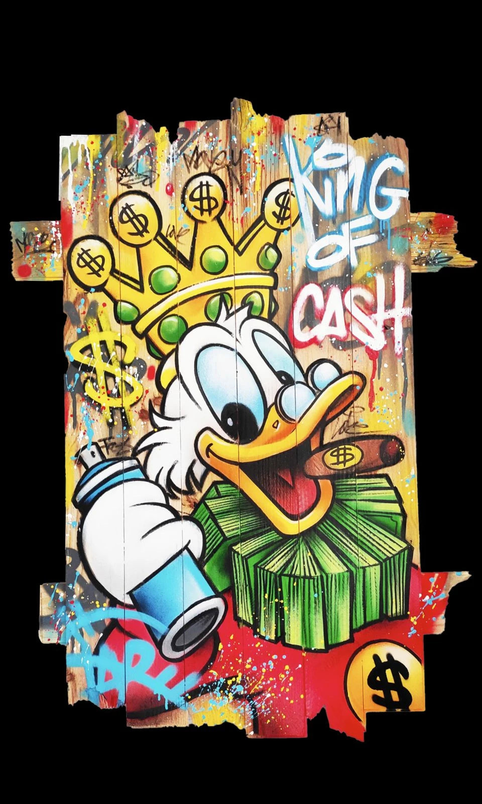 King of Cash by Daru (Limited Edition Print) by Daru - Signature Fine Art