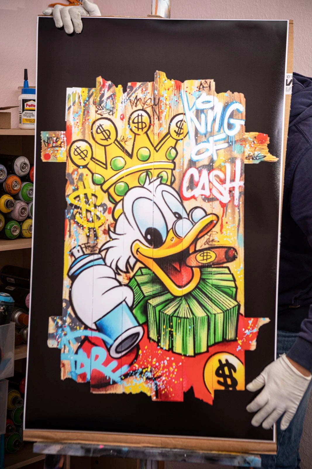 King of Cash by Daru (Limited Edition Print) by Daru - Signature Fine Art
