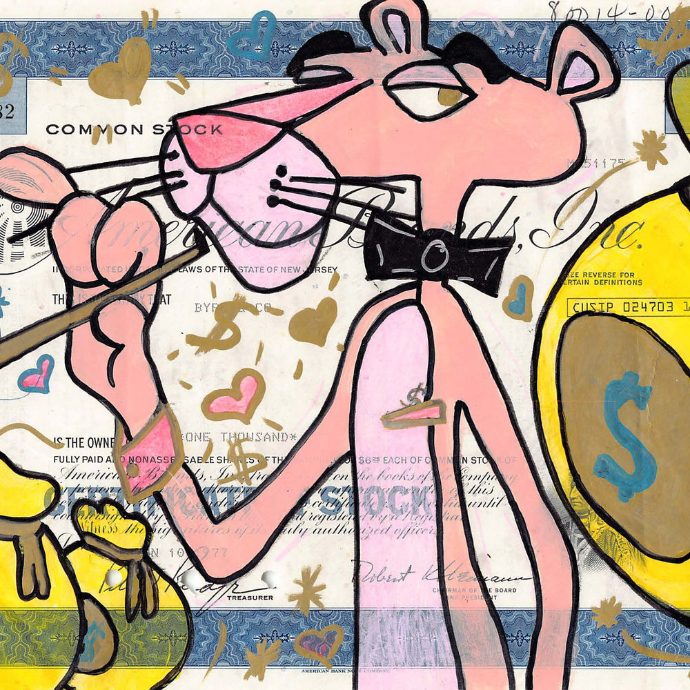 
                  
                    La Panthère rose aux dollars (Katia Ferrari) by Katia Ferrari - Signature Fine Art
                  
                