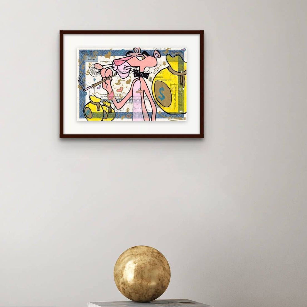 
                  
                    La Panthère rose aux dollars (Katia Ferrari) by Katia Ferrari - Signature Fine Art
                  
                