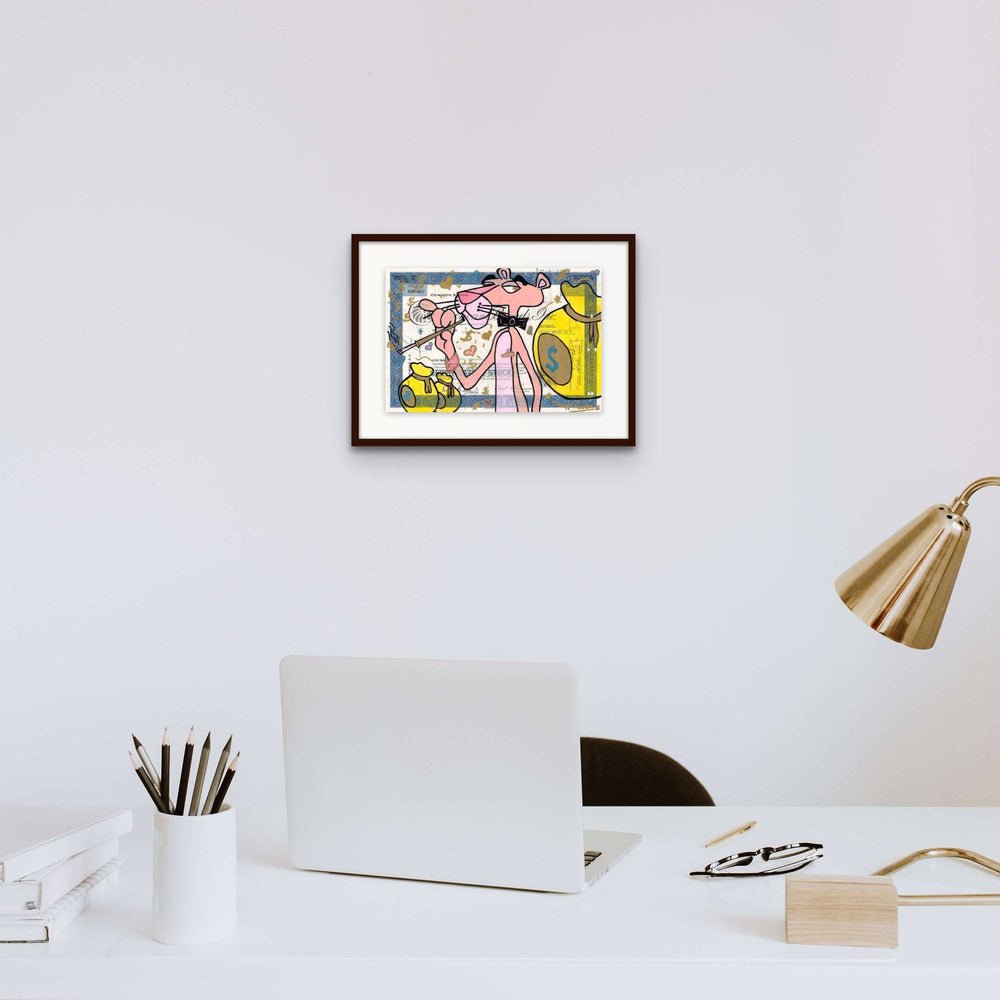 
                  
                    La Panthère rose aux dollars (Katia Ferrari) by Katia Ferrari - Signature Fine Art
                  
                