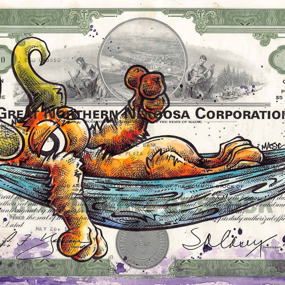 Lazy Dayz by Majic Monster - Signature Fine Art