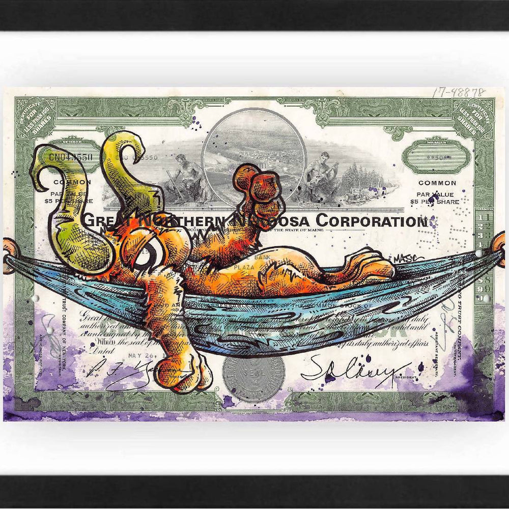 Lazy Dayz by Majic Monster - Signature Fine Art