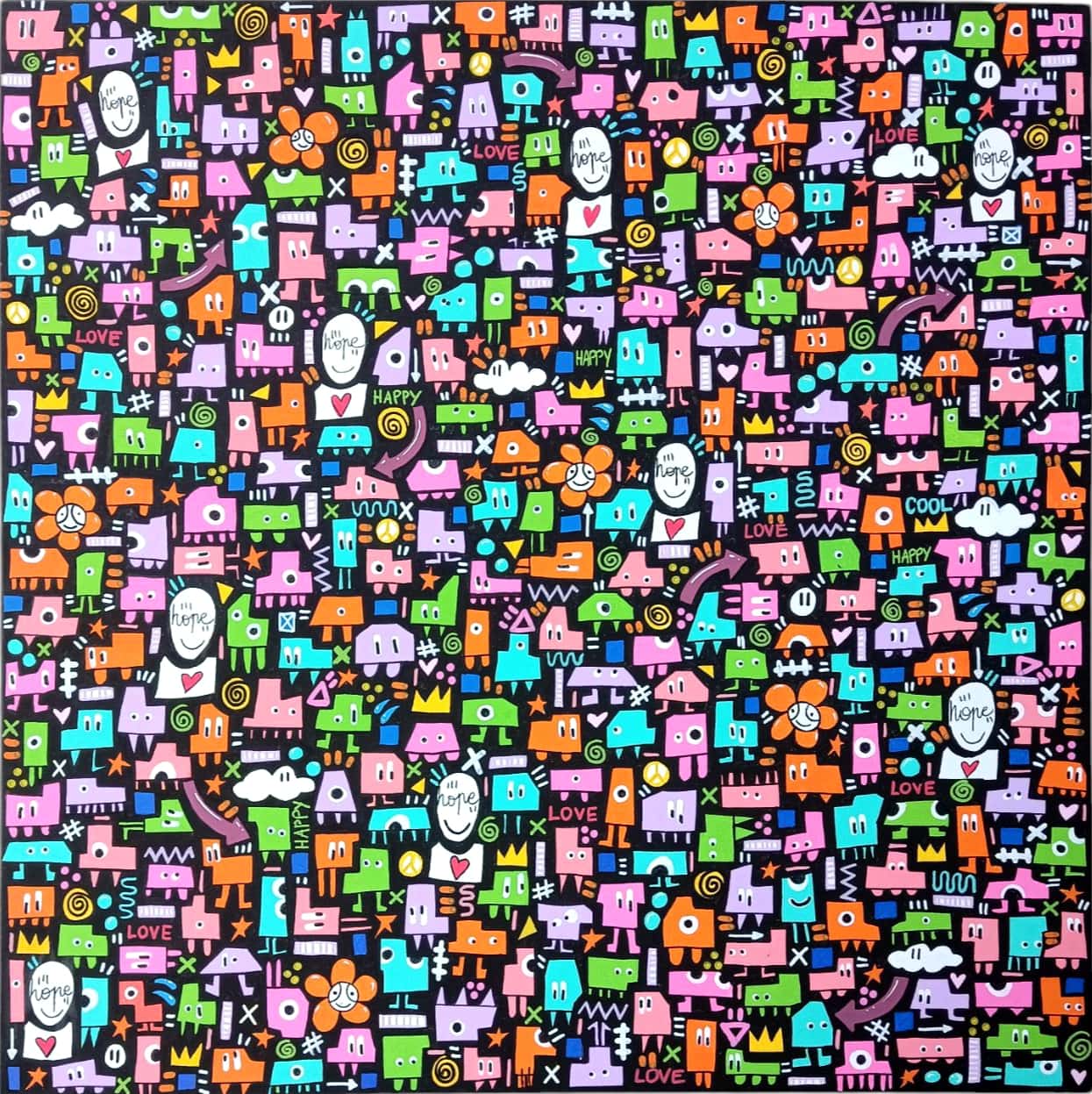 Le monde coloré de Mr. Hope Mr. Hope