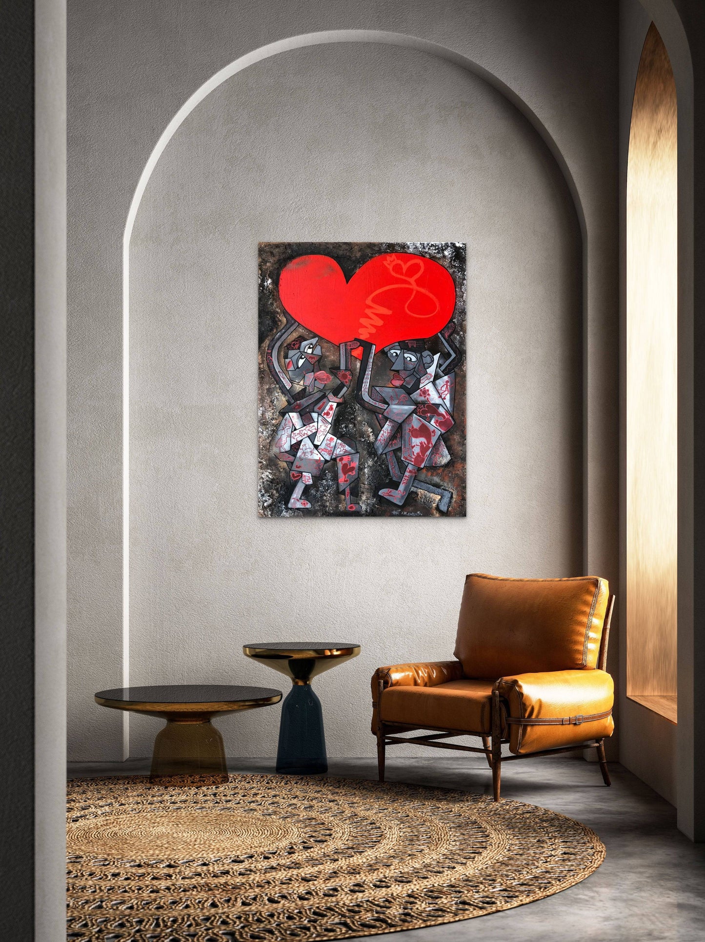 Le temps c’est de l’amour by Aket - Signature Fine Art