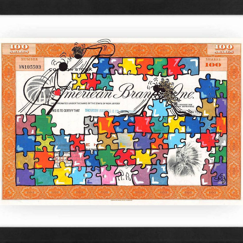 Life is a Puzzle by SOS (Save Our Souls) - Signature Fine Art