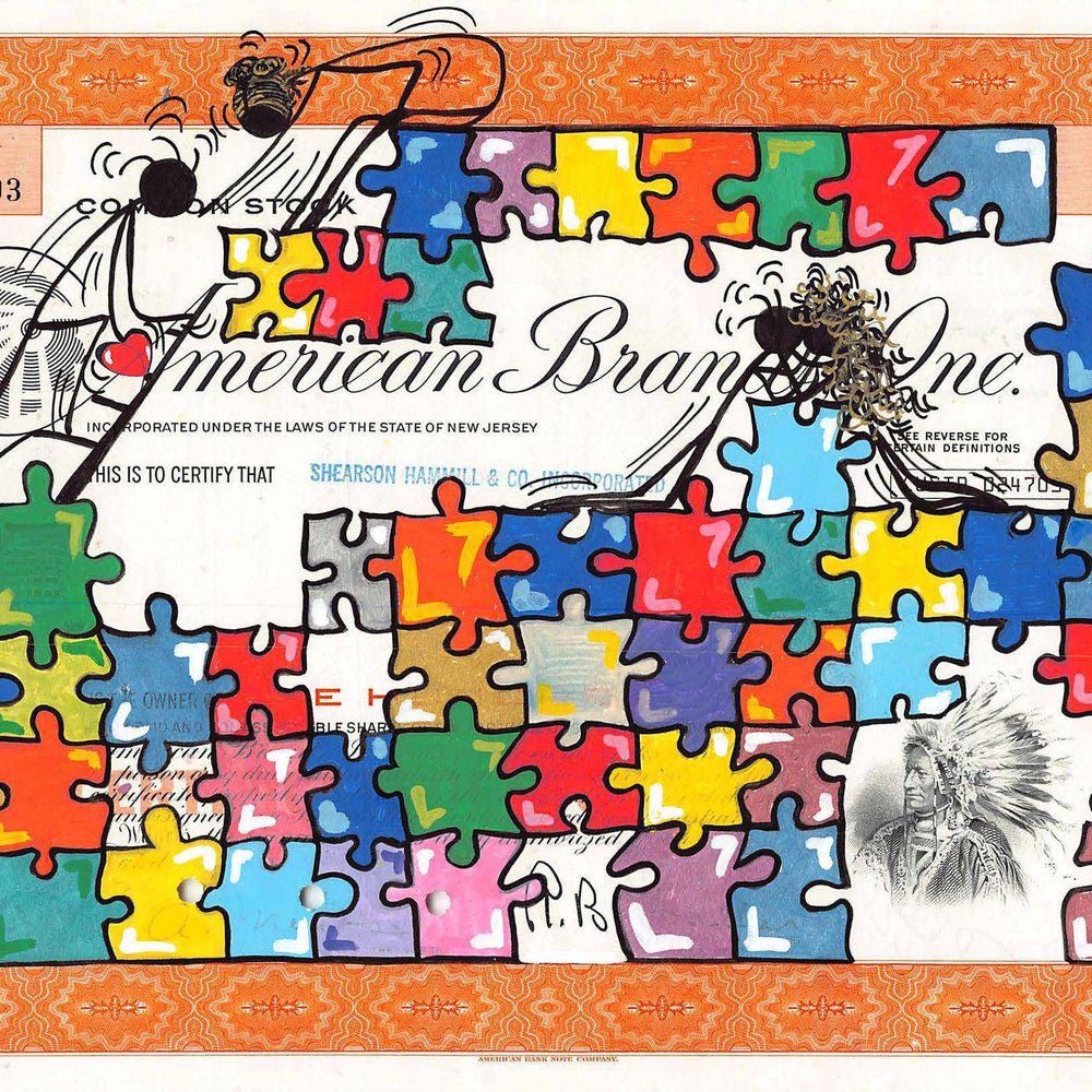 Life is a Puzzle by SOS (Save Our Souls) - Signature Fine Art