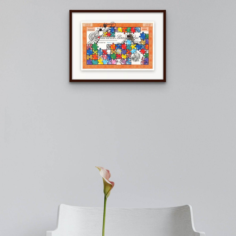 
                  
                    Life is a Puzzle by SOS (Save Our Souls) - Signature Fine Art
                  
                