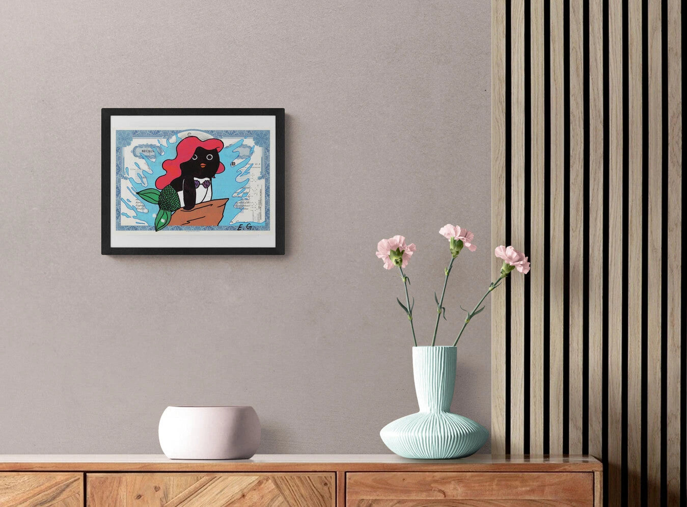 Little Mermaid by Eva Goubin by Eva Goubin - Signature Fine Art