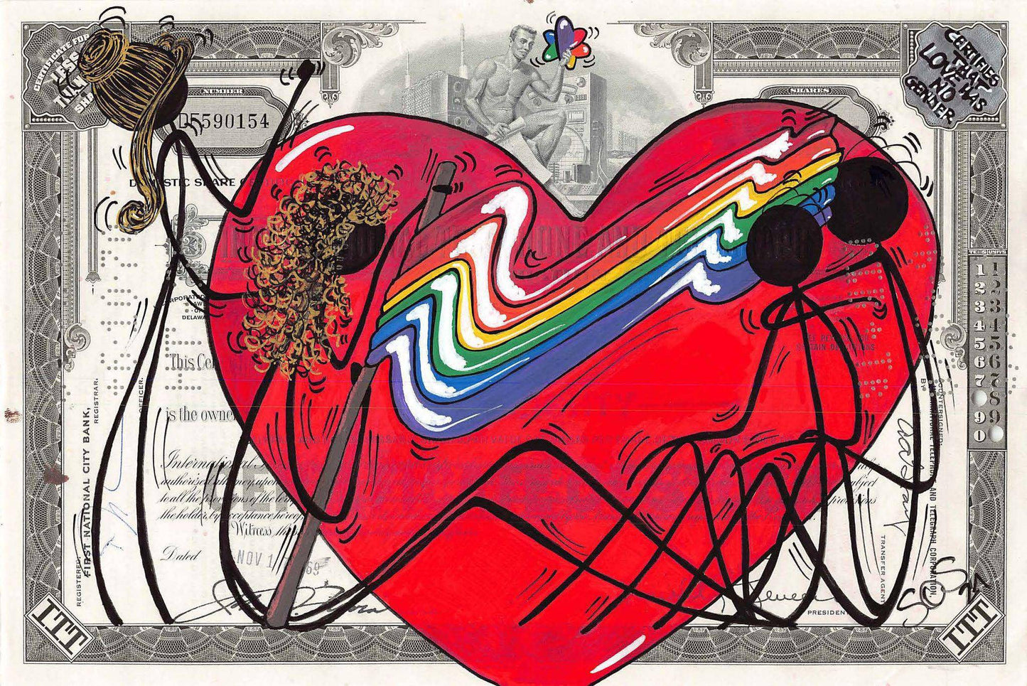 Love has no gender by SOS (Save Our Souls) - Signature Fine Art